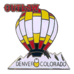 Outlaw Balloon Pin